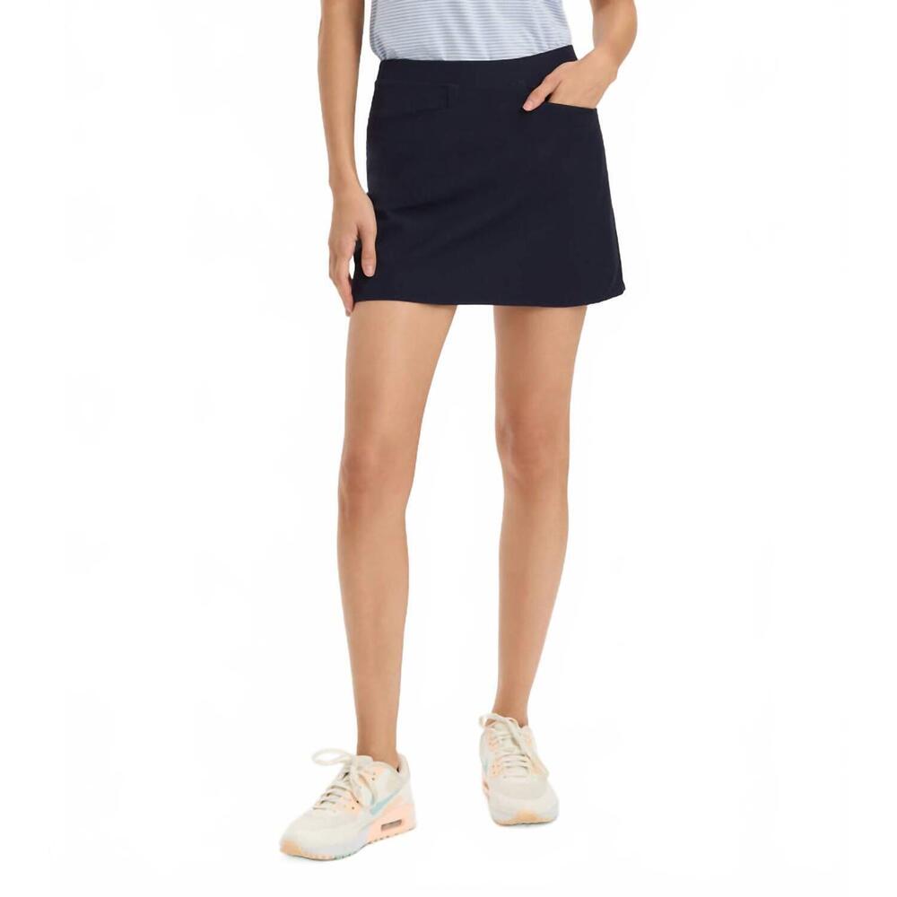 Women’s Navy Active Skort - Stretch Performance